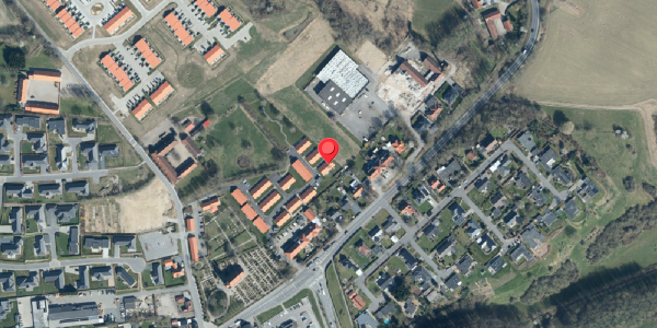 Oversvømmelsesrisiko fra vandløb på Basagervej 28, 6000 Kolding
