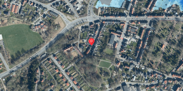 Oversvømmelsesrisiko fra vandløb på Bjerggade 32, . , 6000 Kolding