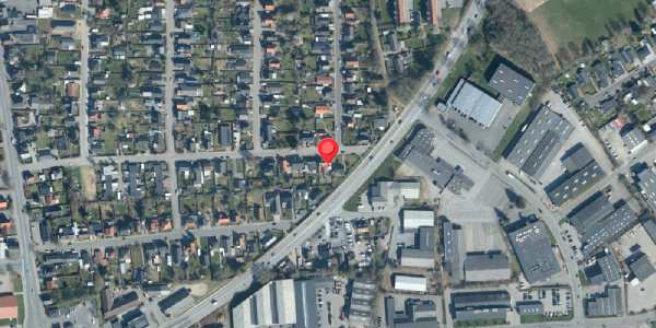 Oversvømmelsesrisiko fra vandløb på Bjolderupvej 36B, 6000 Kolding