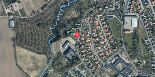 Oversvømmelsesrisiko fra vandløb på Delken 22, . , 6000 Kolding