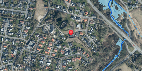 Oversvømmelsesrisiko fra vandløb på Engen 18, . , 6000 Kolding