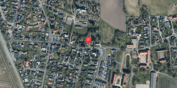 Oversvømmelsesrisiko fra vandløb på Gl. Bjært 21, 6091 Bjert