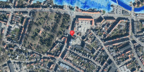 Oversvømmelsesrisiko fra vandløb på Haderslevvej 17, . , 6000 Kolding
