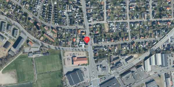 Oversvømmelsesrisiko fra vandløb på Haderslevvej 156, . , 6000 Kolding