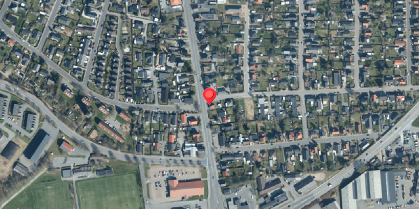 Oversvømmelsesrisiko fra vandløb på Haderslevvej 169, . , 6000 Kolding