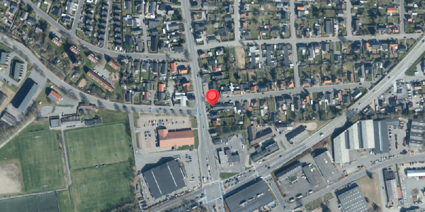 Oversvømmelsesrisiko fra vandløb på Haderslevvej 181, . , 6000 Kolding
