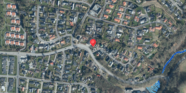 Oversvømmelsesrisiko fra vandløb på Idyl 11, . , 6000 Kolding