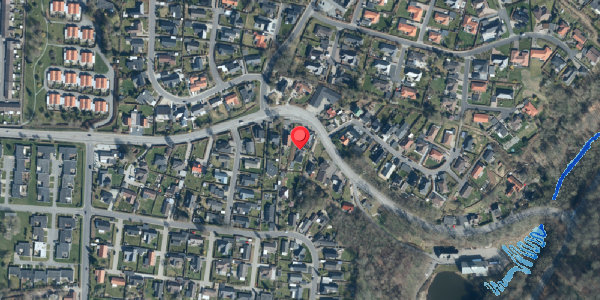 Oversvømmelsesrisiko fra vandløb på Idyl 16A, 6000 Kolding
