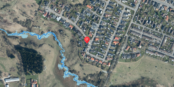 Oversvømmelsesrisiko fra vandløb på Kildevang 1, . , 6000 Kolding
