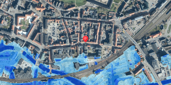 Oversvømmelsesrisiko fra vandløb på Klostergade 5, 6000 Kolding