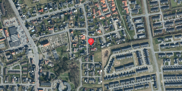Oversvømmelsesrisiko fra vandløb på Langesund 13, 6000 Kolding