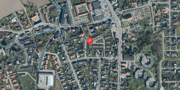 Oversvømmelsesrisiko fra vandløb på Lysholm 13, 6000 Kolding