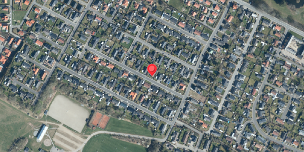 Oversvømmelsesrisiko fra vandløb på Opalvej 10, 6000 Kolding