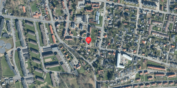 Oversvømmelsesrisiko fra vandløb på Solvej 2, 6000 Kolding