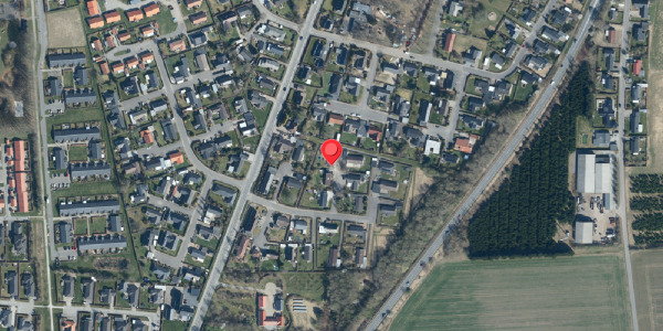 Oversvømmelsesrisiko fra vandløb på Sysselhaven 9, 6051 Almind