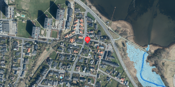 Oversvømmelsesrisiko fra vandløb på Vangen 7, . , 6000 Kolding