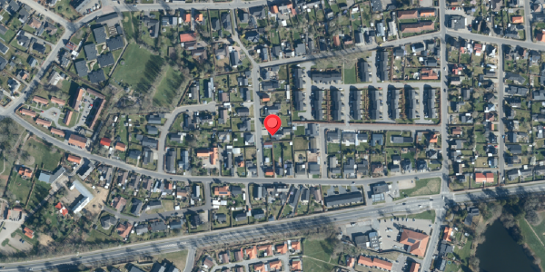 Oversvømmelsesrisiko fra vandløb på Vangsvej 2, 6000 Kolding
