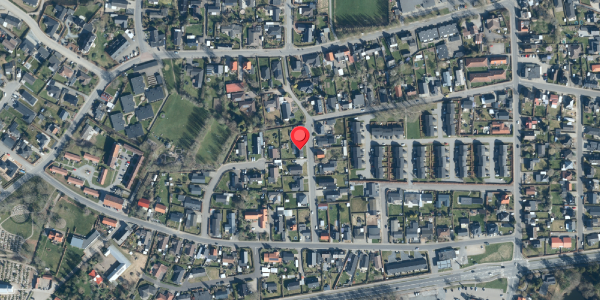 Oversvømmelsesrisiko fra vandløb på Vangsvej 7, 6000 Kolding