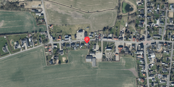 Oversvømmelsesrisiko fra vandløb på Borgergade 21, 6064 Jordrup