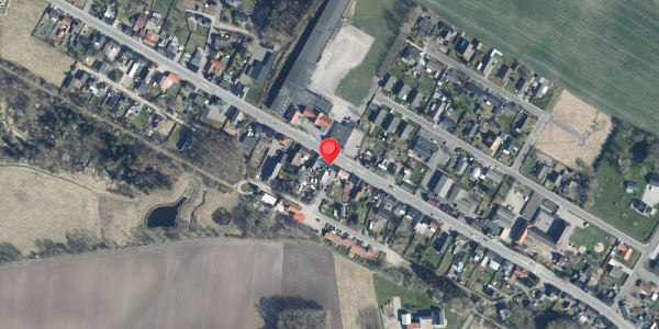 Oversvømmelsesrisiko fra vandløb på Storegade 71, 8765 Klovborg