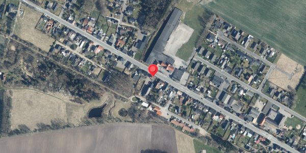 Oversvømmelsesrisiko fra vandløb på Storegade 77, 8765 Klovborg