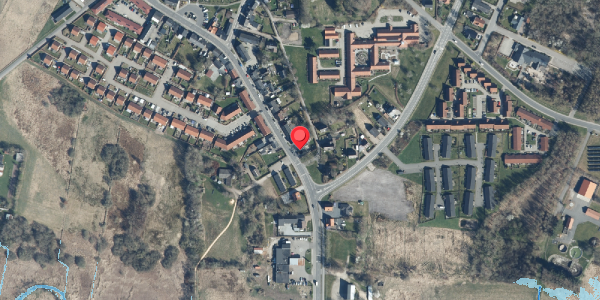 Oversvømmelsesrisiko fra vandløb på Aagade 21, . , 7160 Tørring