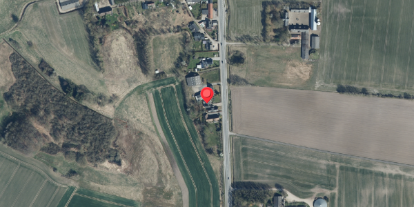 Oversvømmelsesrisiko fra vandløb på Skanderborgvej 21, 7171 Uldum