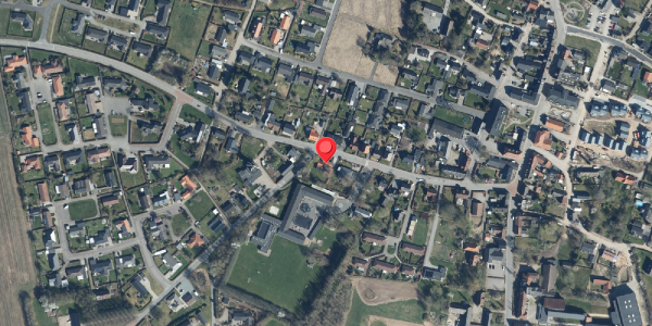 Oversvømmelsesrisiko fra vandløb på Skolegade 21, 7171 Uldum