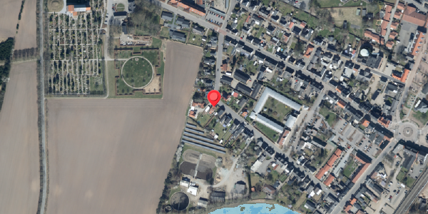 Oversvømmelsesrisiko fra vandløb på Danmarksgade 35, 6580 Vamdrup