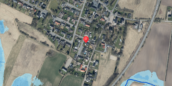 Oversvømmelsesrisiko fra vandløb på Engparken 23, 6580 Vamdrup