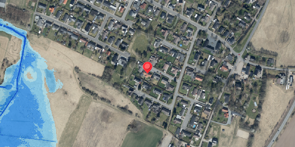 Oversvømmelsesrisiko fra vandløb på Engparken 26, 6580 Vamdrup