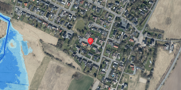 Oversvømmelsesrisiko fra vandløb på Engparken 28, 6580 Vamdrup