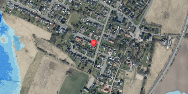 Oversvømmelsesrisiko fra vandløb på Engparken 32, 6580 Vamdrup