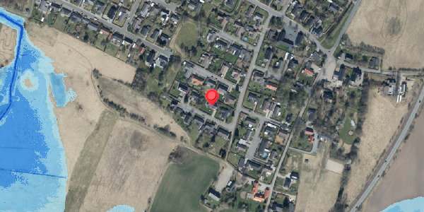 Oversvømmelsesrisiko fra vandløb på Engparken 36, . , 6580 Vamdrup