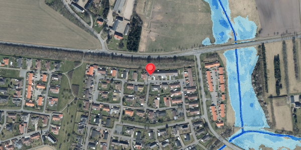 Oversvømmelsesrisiko fra vandløb på Trelle Ager 6G, . , 6580 Vamdrup