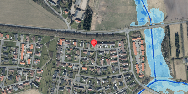 Oversvømmelsesrisiko fra vandløb på Trelle Ager 10, . , 6580 Vamdrup