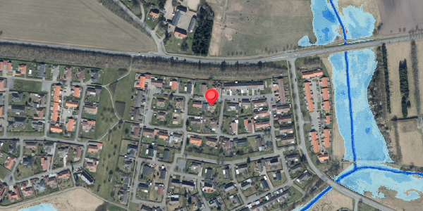 Oversvømmelsesrisiko fra vandløb på Trelle Ager 11, . , 6580 Vamdrup