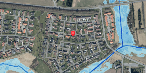 Oversvømmelsesrisiko fra vandløb på Trelle Ager 14, . , 6580 Vamdrup