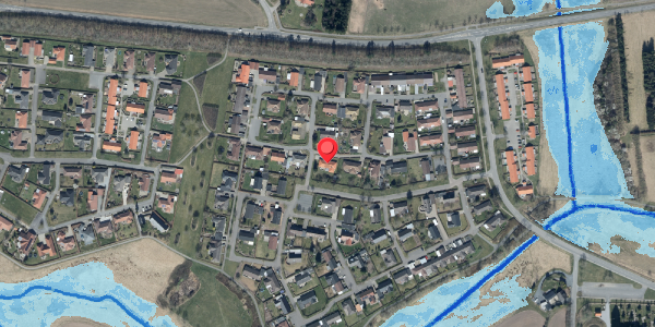 Oversvømmelsesrisiko fra vandløb på Trelle Ager 19, . , 6580 Vamdrup