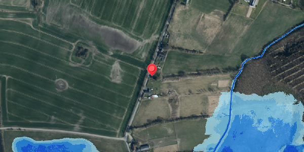 Oversvømmelsesrisiko fra vandløb på Vadhusevej 23, . , 6580 Vamdrup