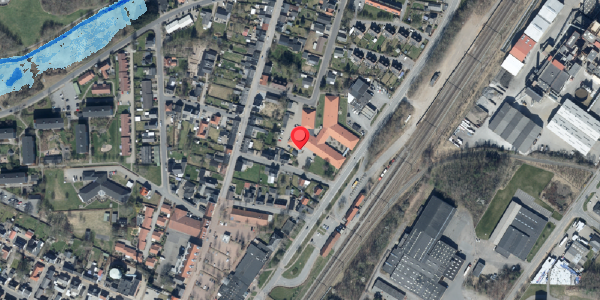 Oversvømmelsesrisiko fra vandløb på Villagade 2, . 2, 6580 Vamdrup