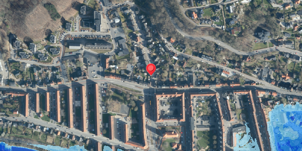 Oversvømmelsesrisiko fra vandløb på Dalgade 3, 7100 Vejle