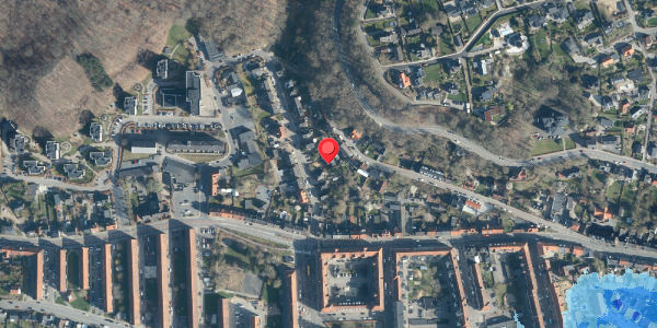 Oversvømmelsesrisiko fra vandløb på Dalgade 10, 7100 Vejle