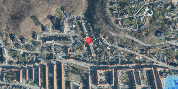 Oversvømmelsesrisiko fra vandløb på Dalgade 13, 7100 Vejle
