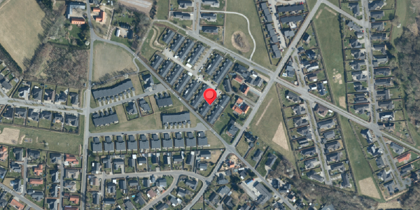 Oversvømmelsesrisiko fra vandløb på Dalglimt 33, 7100 Vejle