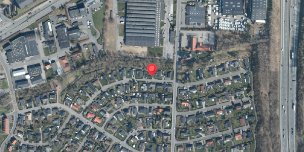 Oversvømmelsesrisiko fra vandløb på Falkevej 21, . , 7100 Vejle
