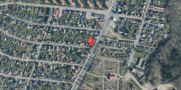Oversvømmelsesrisiko fra vandløb på Irisvej 2, 7100 Vejle