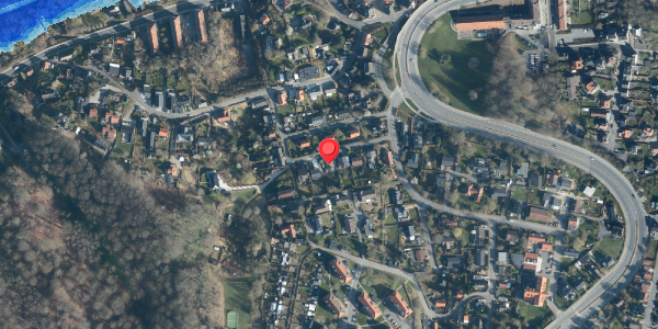 Oversvømmelsesrisiko fra vandløb på Lien 9, 7100 Vejle