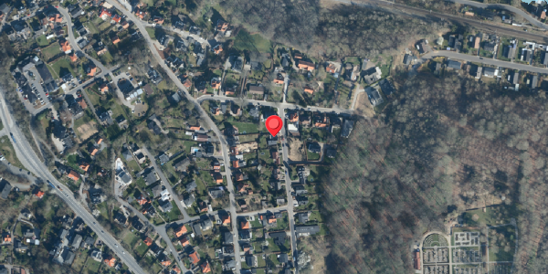 Oversvømmelsesrisiko fra vandløb på Parallelvej 1, 7100 Vejle