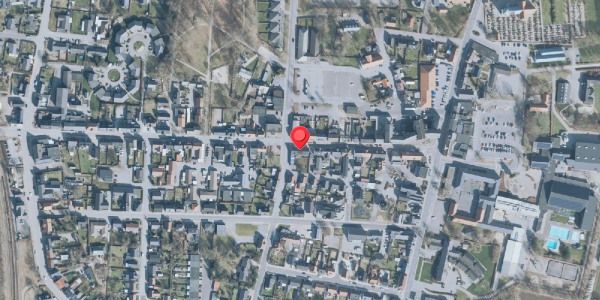Oversvømmelsesrisiko fra vandløb på Danmarksgade 21, 1. , 7490 Aulum